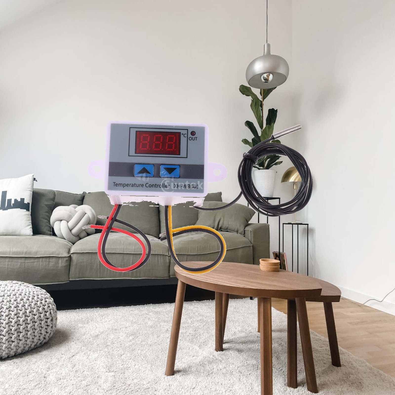 Diy Home Automation Controller - Controlador de Temperatura, Termostato Digital Ajustable,