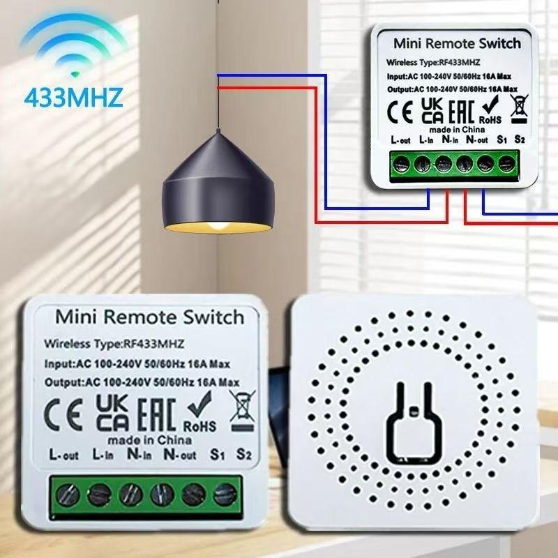 Diy Home Automation Controller - Interruptor Inteligente RF 433 MHz, Mini