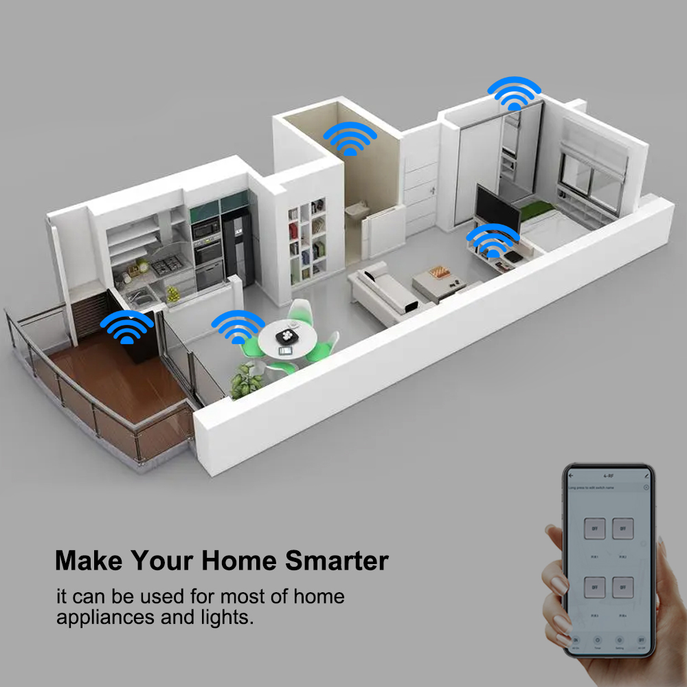 Relé inteligente Wifi/Zigbee d - Home Automation Technology reseña y precio