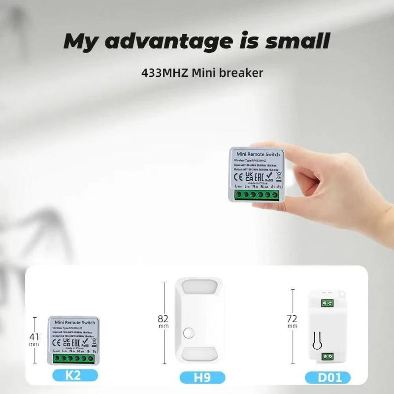 Interruptor Inteligente RF 433 - Diy Home Automation Controller reseña y precio