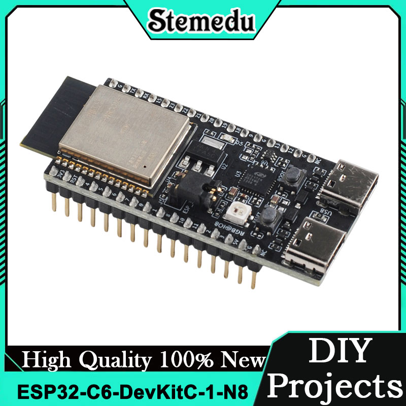 Placa ESP32 C6 DevKitC 1 N8 Io - Home Automation Systems Diy reseña y precio